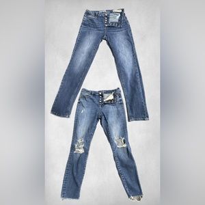 Like new denim jeans size 10 bundle